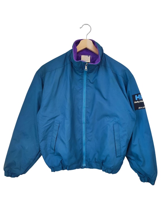 Vintage 90s Helly Hansen Sea Life Windbreaker Light Jacket Helly