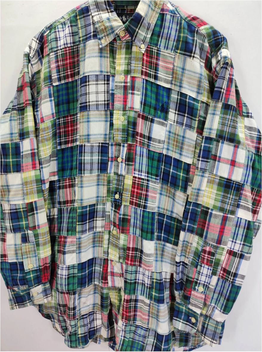jaaddddd様ご予約　90年代 POLO byRalph Lauren Vintage 90s Polo Ralph Lauren T Shirt Adult Large Blue V