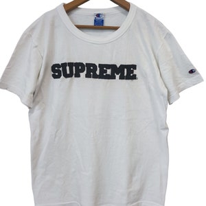 Supreme t shirt etsy cheap