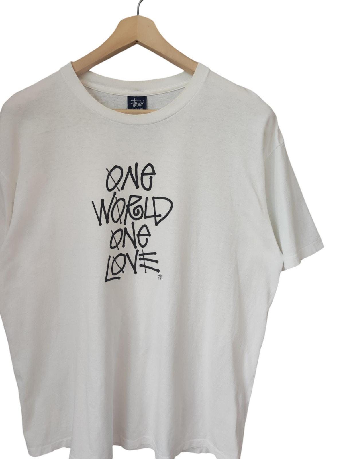 Vintage 90s Stussy Rasta Revolutionist Stussy One World One Love