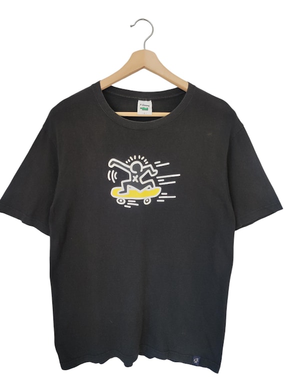 Vintage 90s Keith Haring POP SHOP Haring USA Skateboarding Vintage 