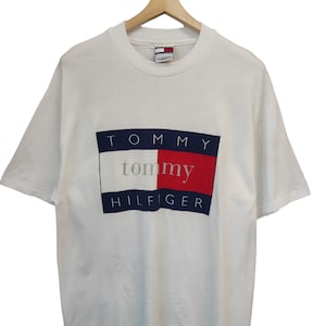 Vintage Tommy Hilfiger Tommy Jeans Tommy flag Hilfiger new American fragrance aoversized street wear Hilfiger  Tommy USA Hilfiger X Large