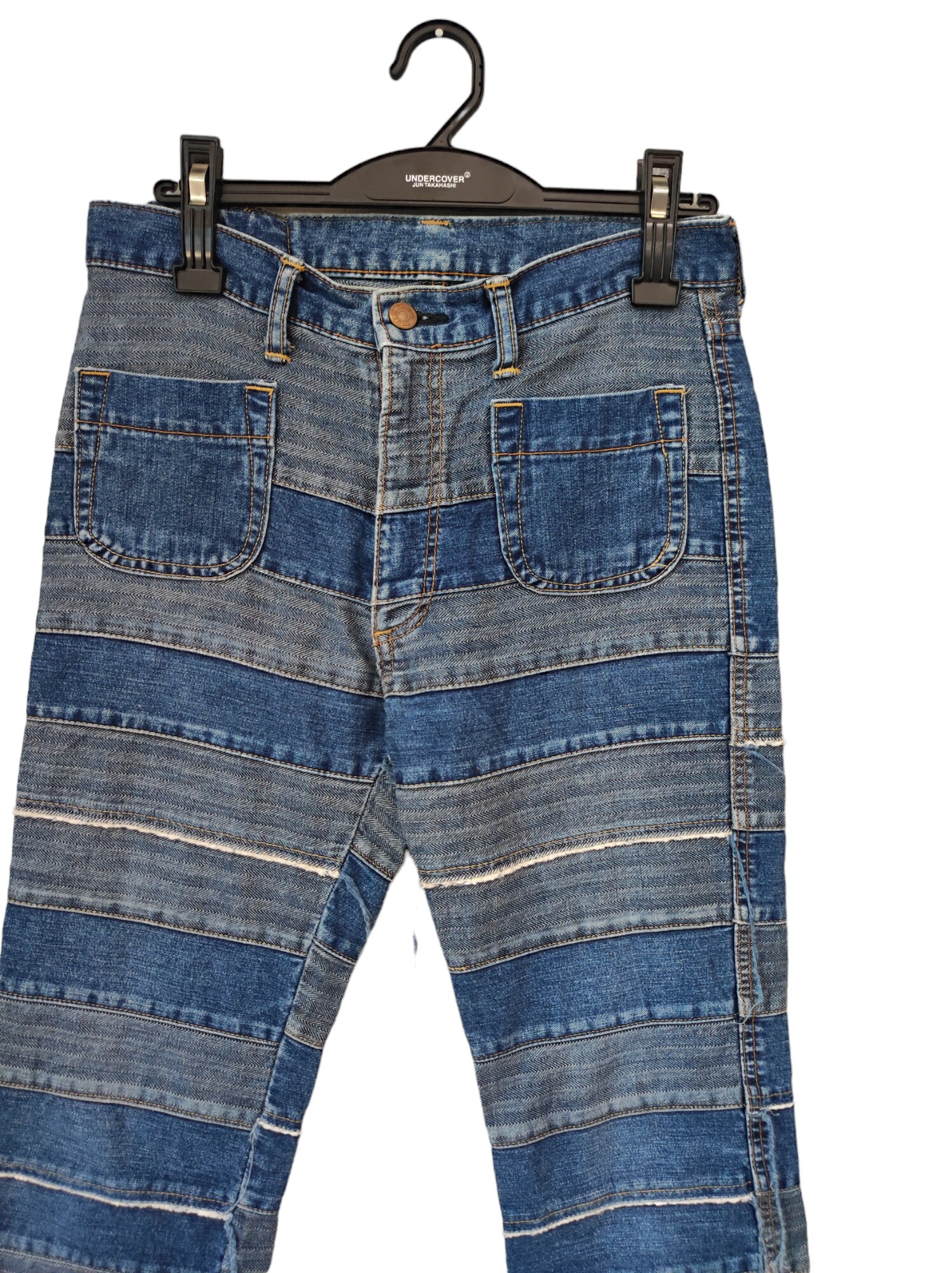 hystericglamour 90s original ウミヘビdenim Vintage Hysteric Glamour Hagi Denim Indigo Hysteric Flared