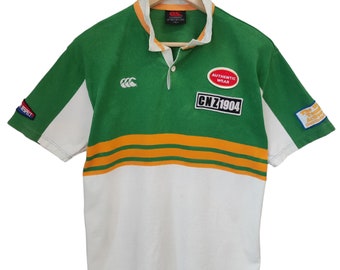 Vintage Canterbury New Zealand All Blacks Rugby Shirt Medium