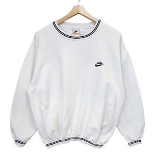 USA製 90's NIKE logo sweat RARE!! Vintage 90s Nike Big Logo Embroidery Spellout