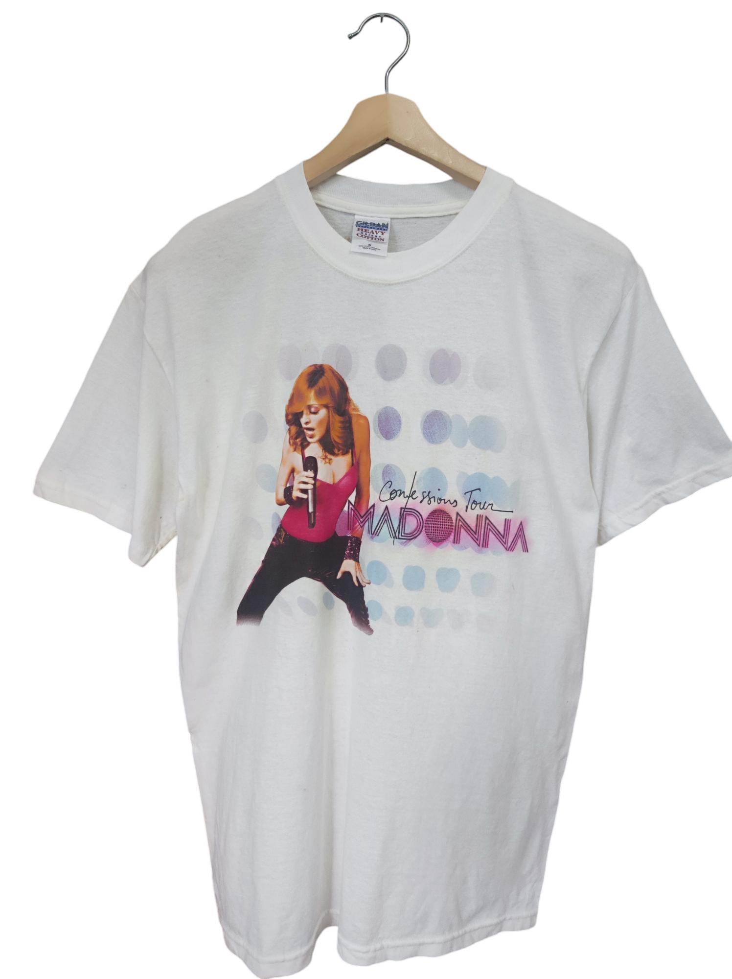 Rare Vintage 00s Madonna CONFESSION TOUR Japan Europe Tour T Shirt