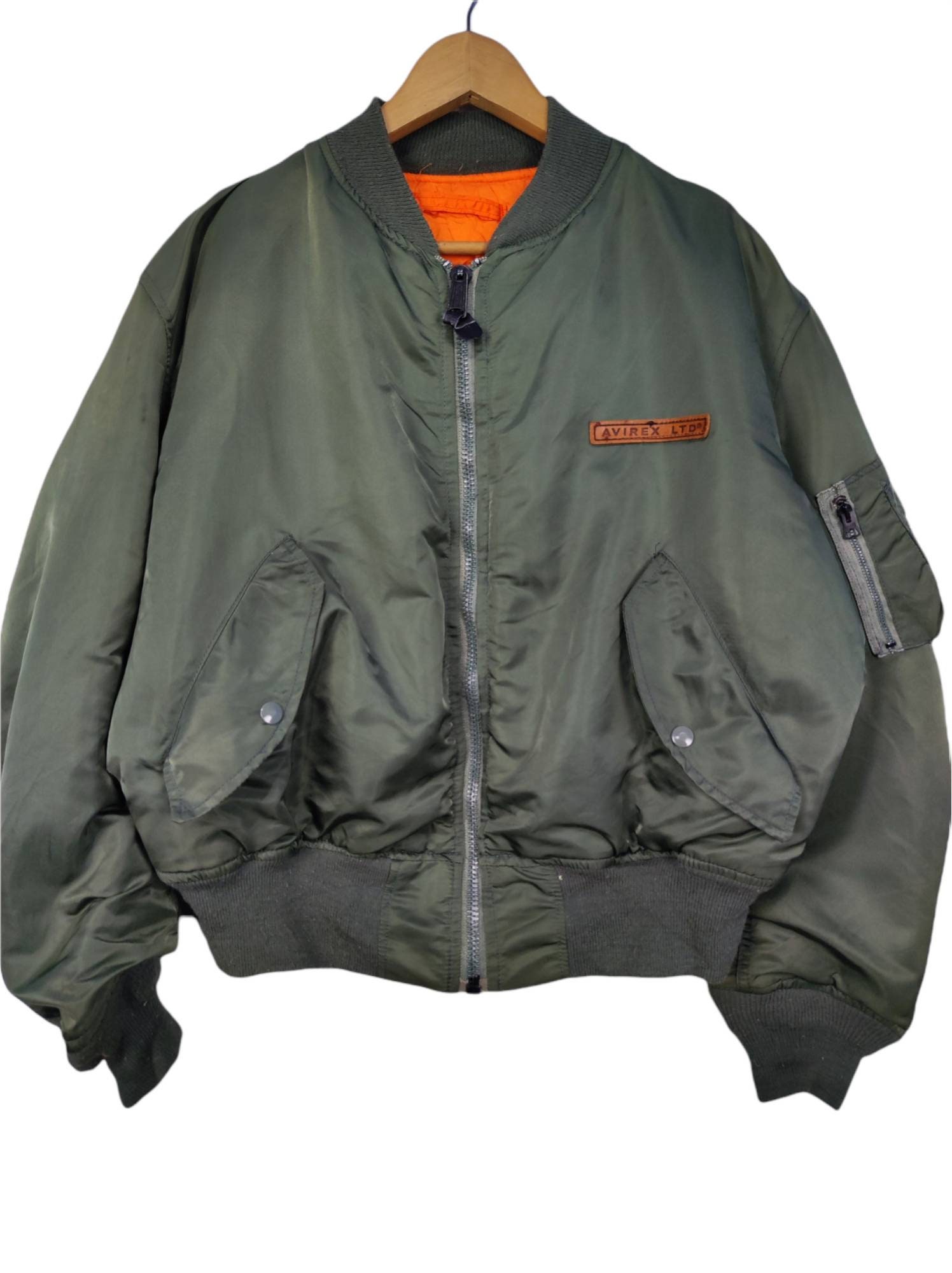 Vintage Avirex Jacket MA-1 Flight Jacket Avirex USA Military