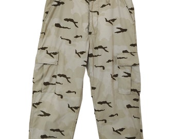 Vintage Stussy Chip Camouflage Stussy Cargo Pants Stussy