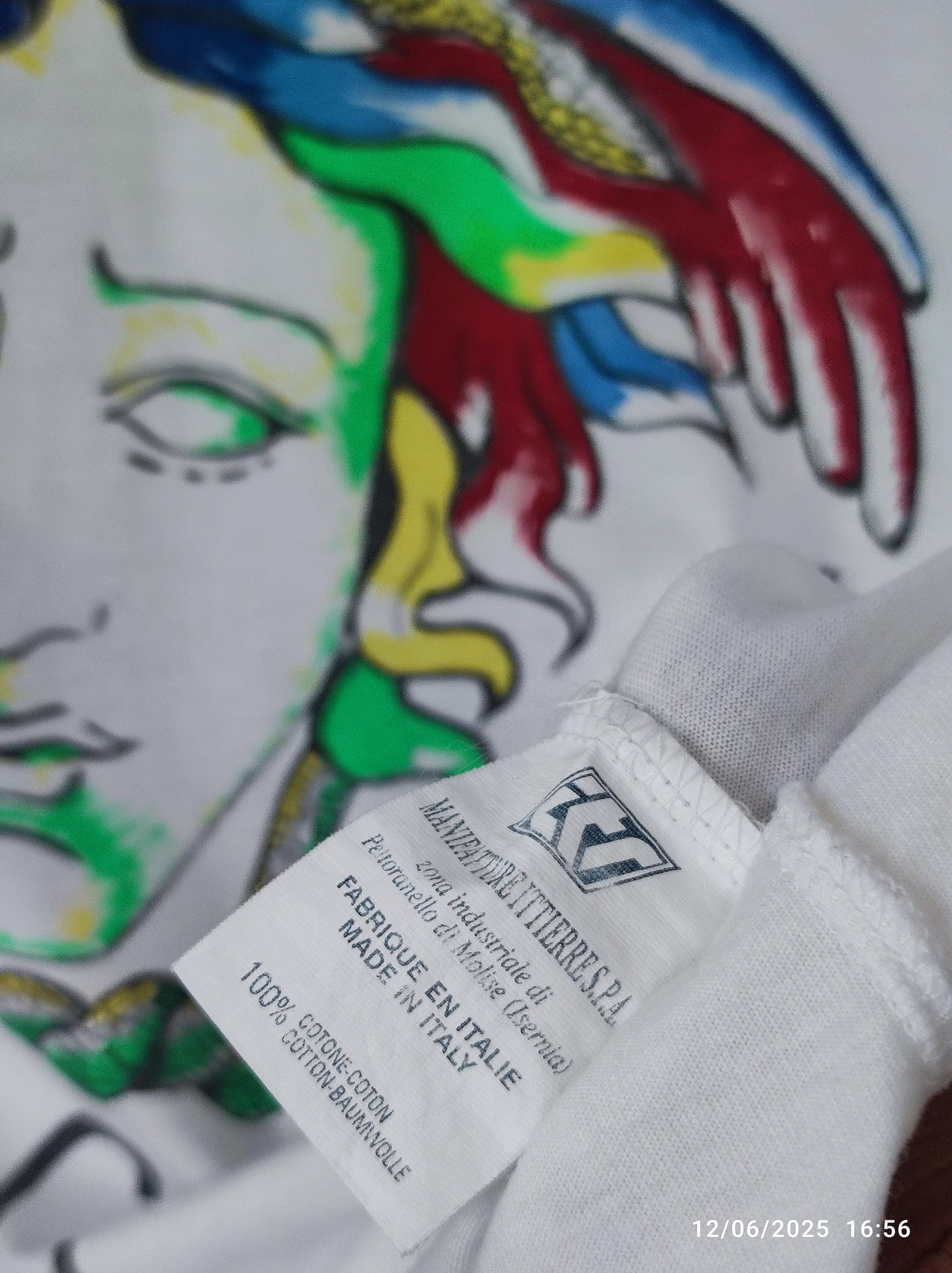 Vintage 90s Versace Medusa Shirt Versace Jeans Italy Medium