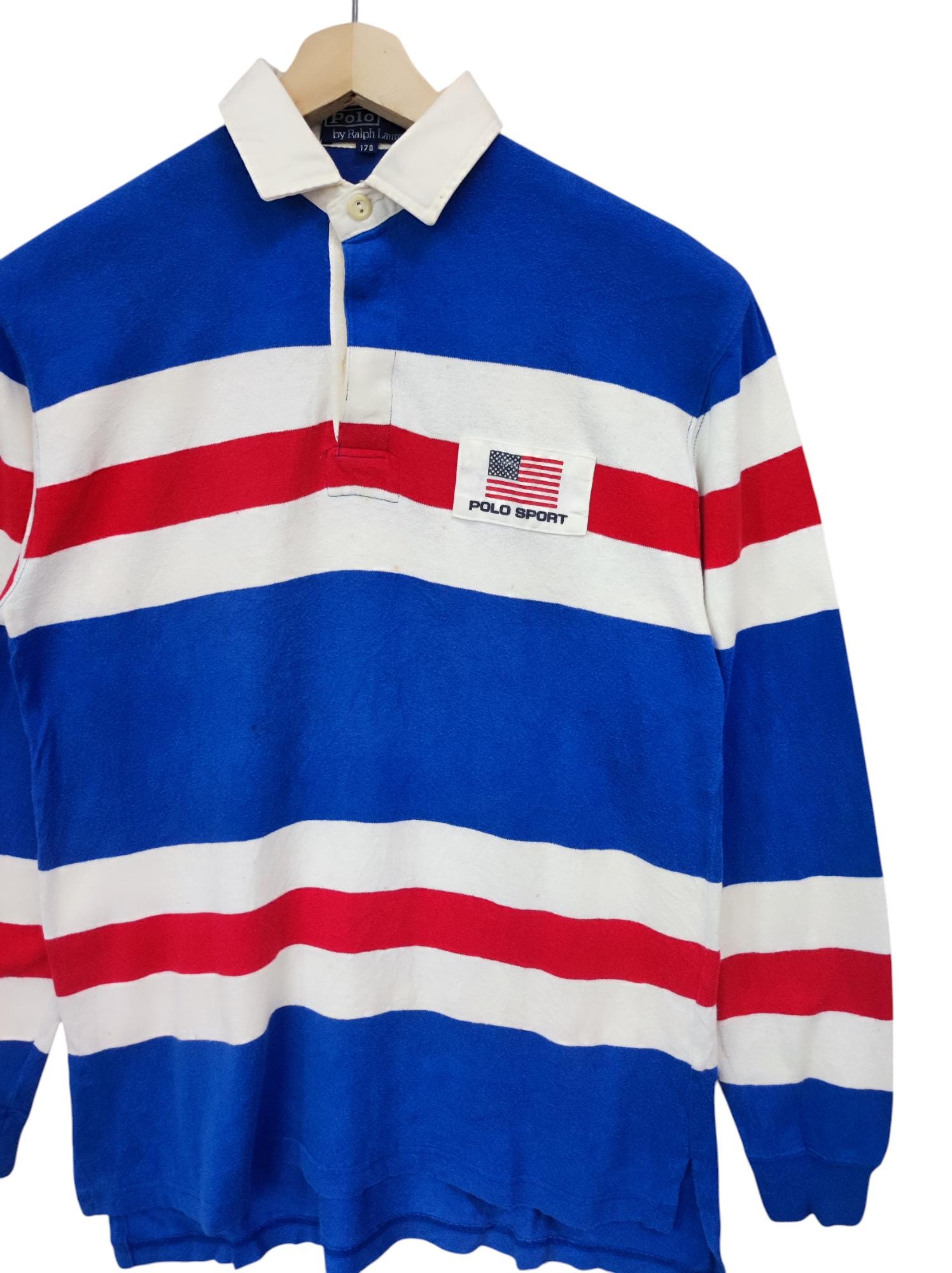 Vintage 90s Polo Sports Ralph Lauren Polo Rugby Shirt Polo