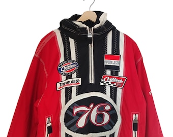 90s Ellesse made by Goldwin Racing project Snow Winter Neon color