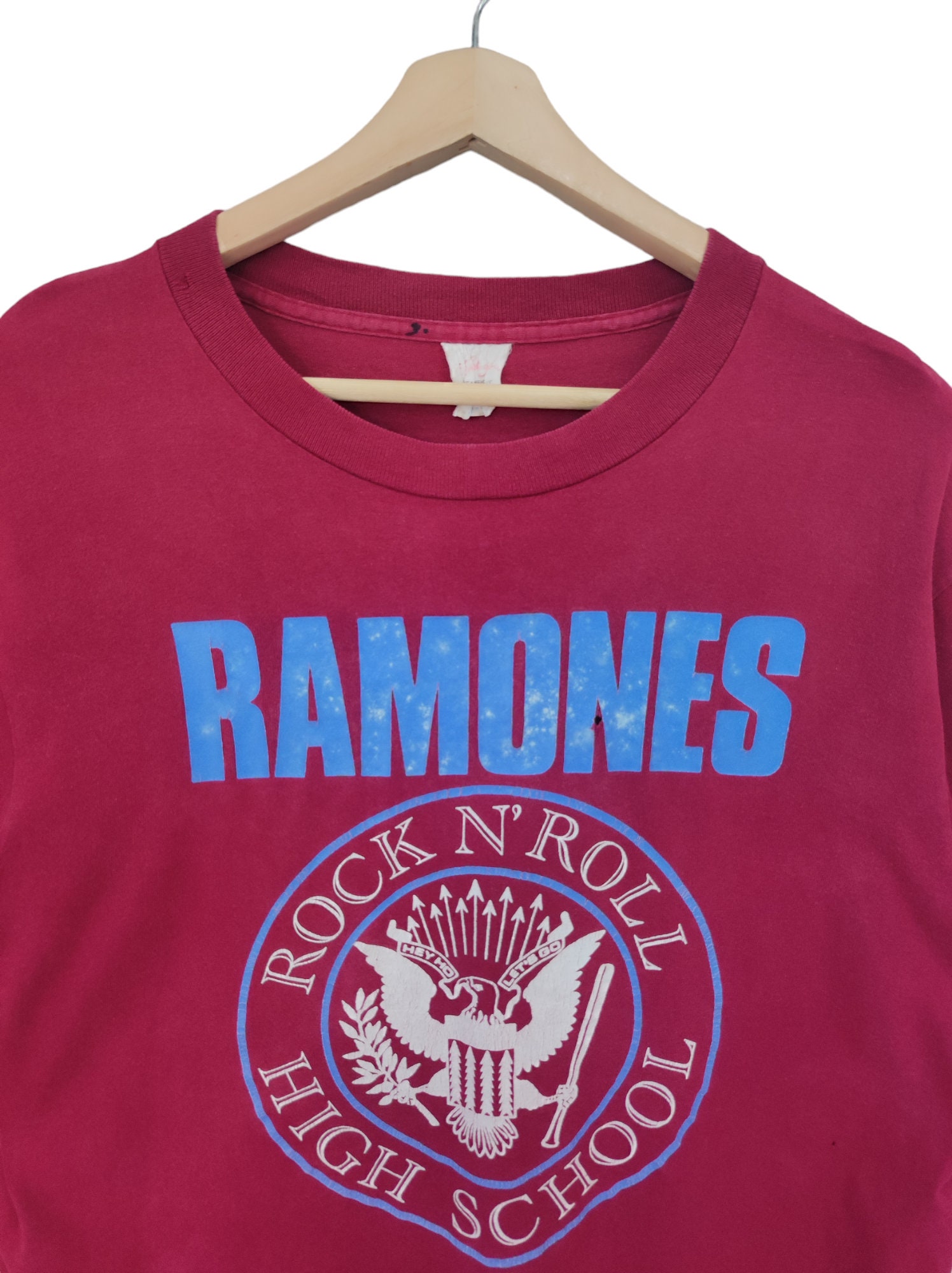 Vintage 90s Ramones Rock N' Roll High School Punk Band Tour