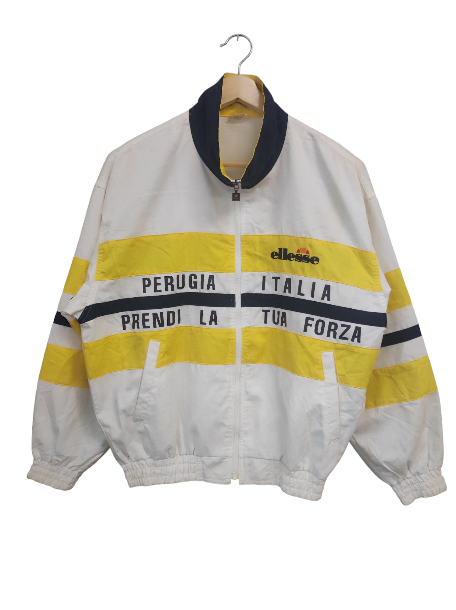 Veste ellesse jaune fluo sale