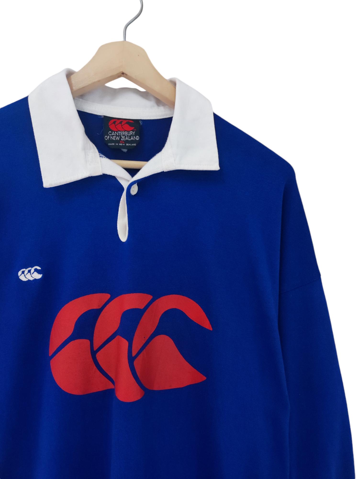Vintage 90s Canterbury Classic Logo Jersey Rugby Canterbury Big