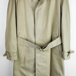 90s Burberrys of London Burberry Prorsum Iconic Burberrys&#39; Nova Checked Long Jacket Trench Coat Burberrys London size M/L