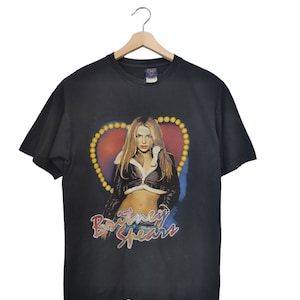 Vintage 00s BRITNEY SPEARS Black Rap Tees Hip Hop Britney the Onyx