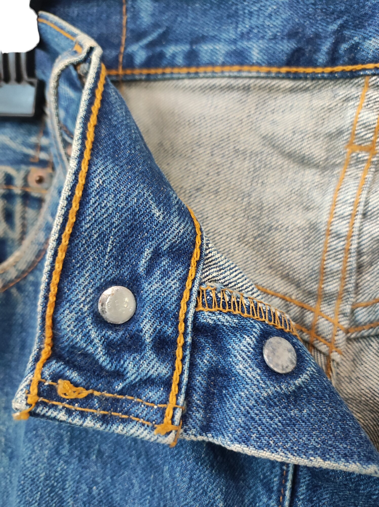 Size 32x43 Vintage 80s Levi's 501 Big E Selvedge Jeans