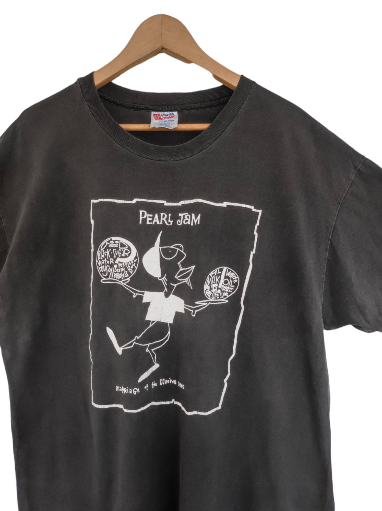 Vintage 1993 Pearl Jam Boundless Tour Shirt Rock Grunge Shirt