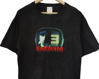 1990's EMINEM Vintage Original Hip-hop Rap Tee Concert Tour