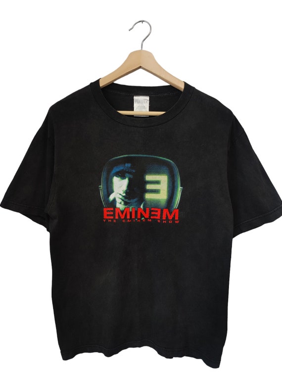 Vintage 00s EMINEM the Eminem Shows Promo Album Tour Rap Tees Hip