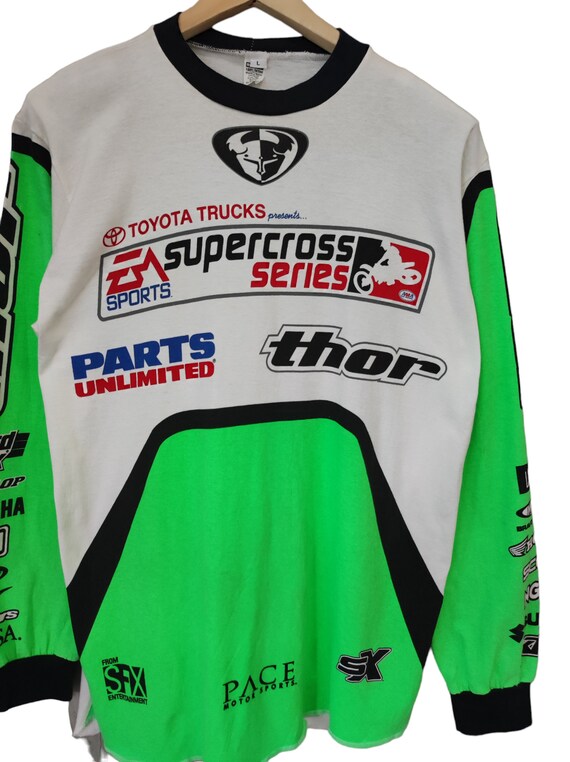 トップス backchannel GAME L/S SHIRT XL Supercross BMX | Riding Fast and Haul Ass Long Sleeve T-Shirt