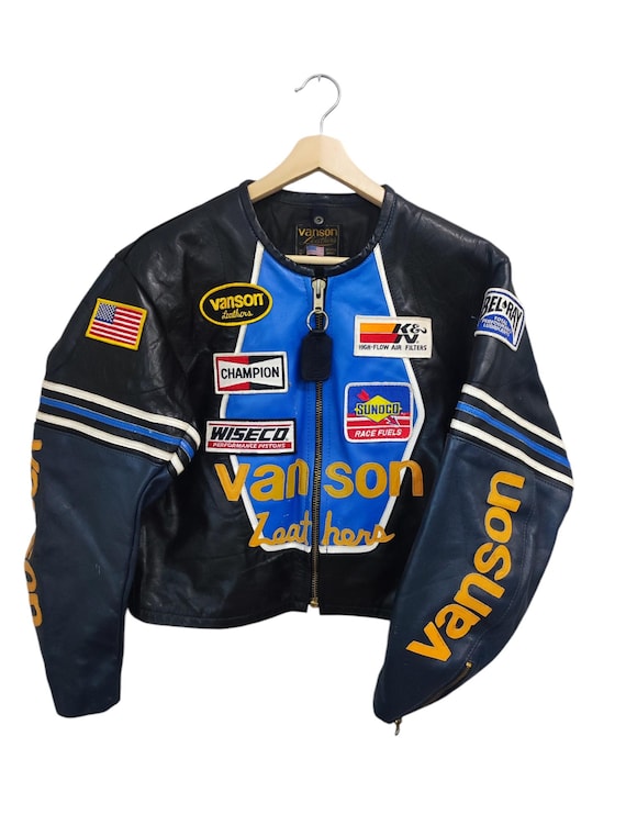 Vintage Vanson Leather Vanson Boston Mass Vanson One Star Leather