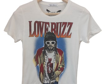 Rare Vintage Hysteric Glamour Kurt Cobain T-shirt 2000s - Etsy