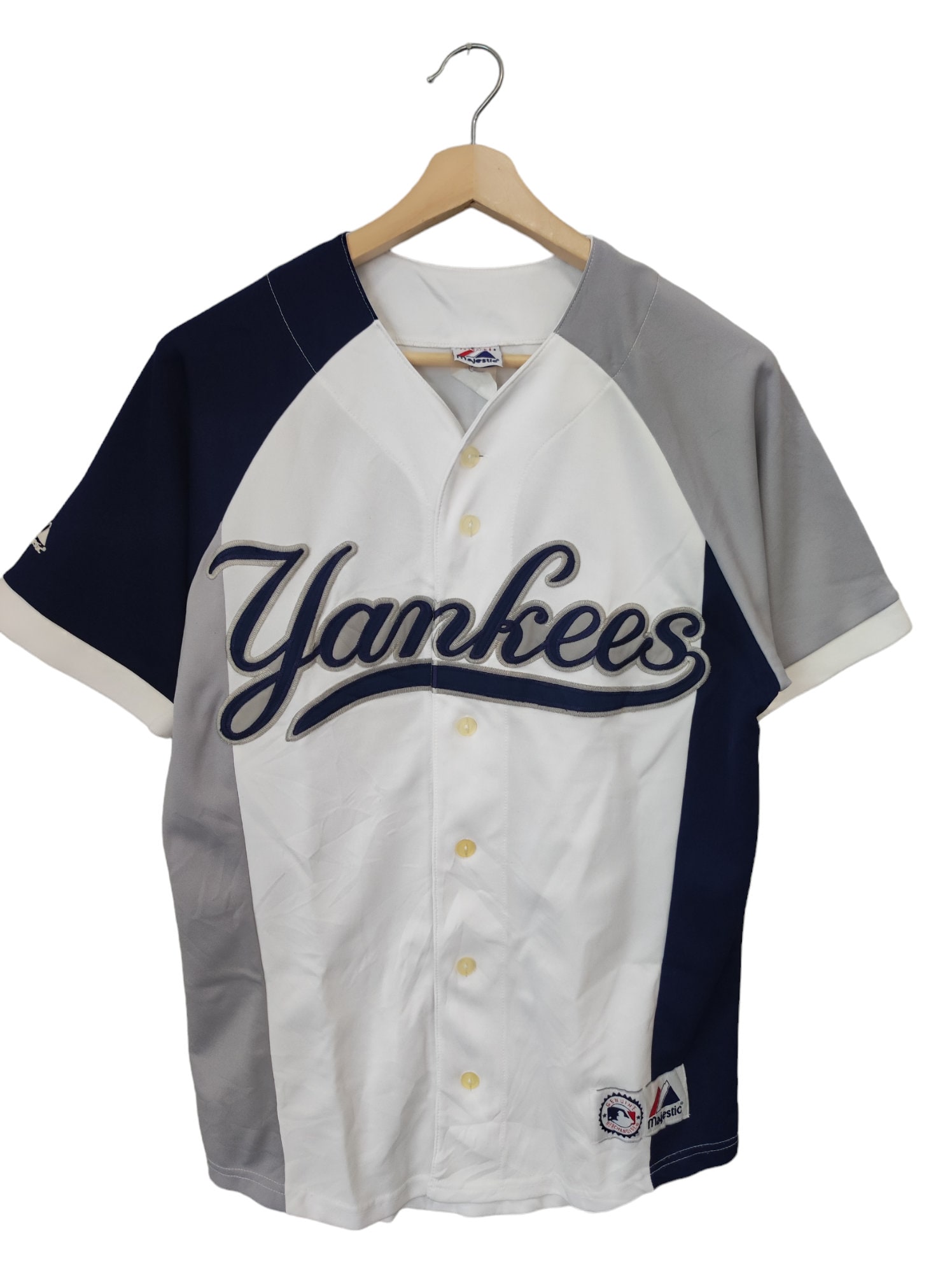 Majestic Yankees スタジャン XL ホワイト Majestic Yankees