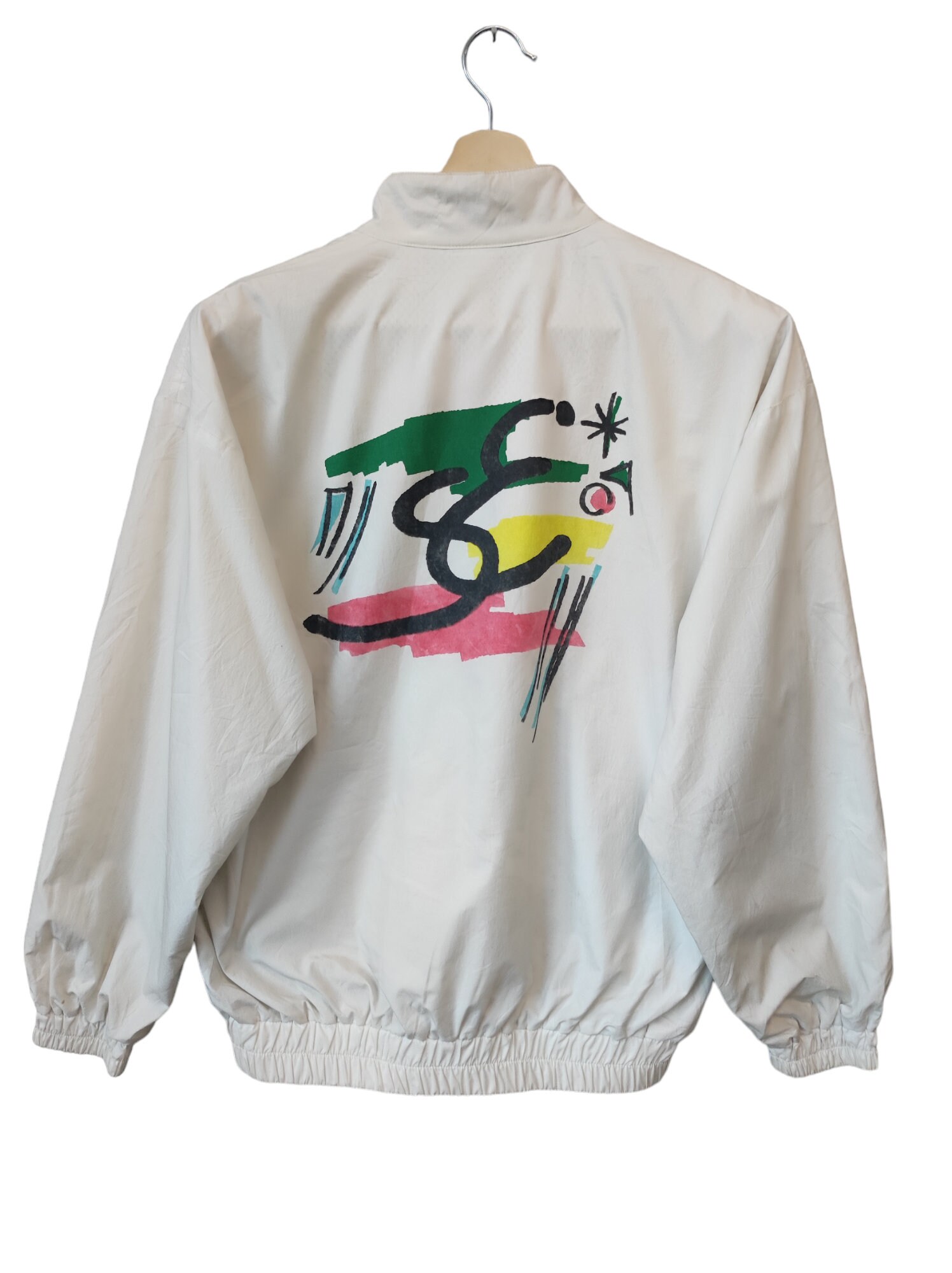 Vintage 80's ADIDAS Stefan Edberg Casual Tennis Tribute Sweater