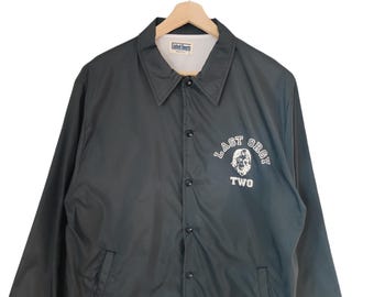 Vintage 80s The Last orgy a Bathing Ape coach jacket Nowhere co Bathing ape Hiroshi Fujirawa made in japan L