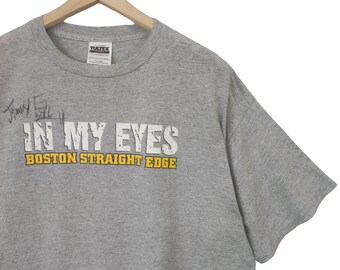 IN MY EYES boston straight edge tシャツ Vintage In My Eyes 