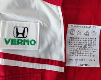 Vintage 90s Honda Mugen Racing Workshop Coveralls Honda Verno