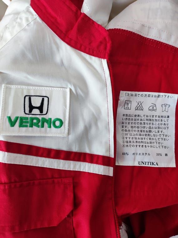 Vintage 90s Honda Mugen Racing Workshop Coveralls Honda Verno