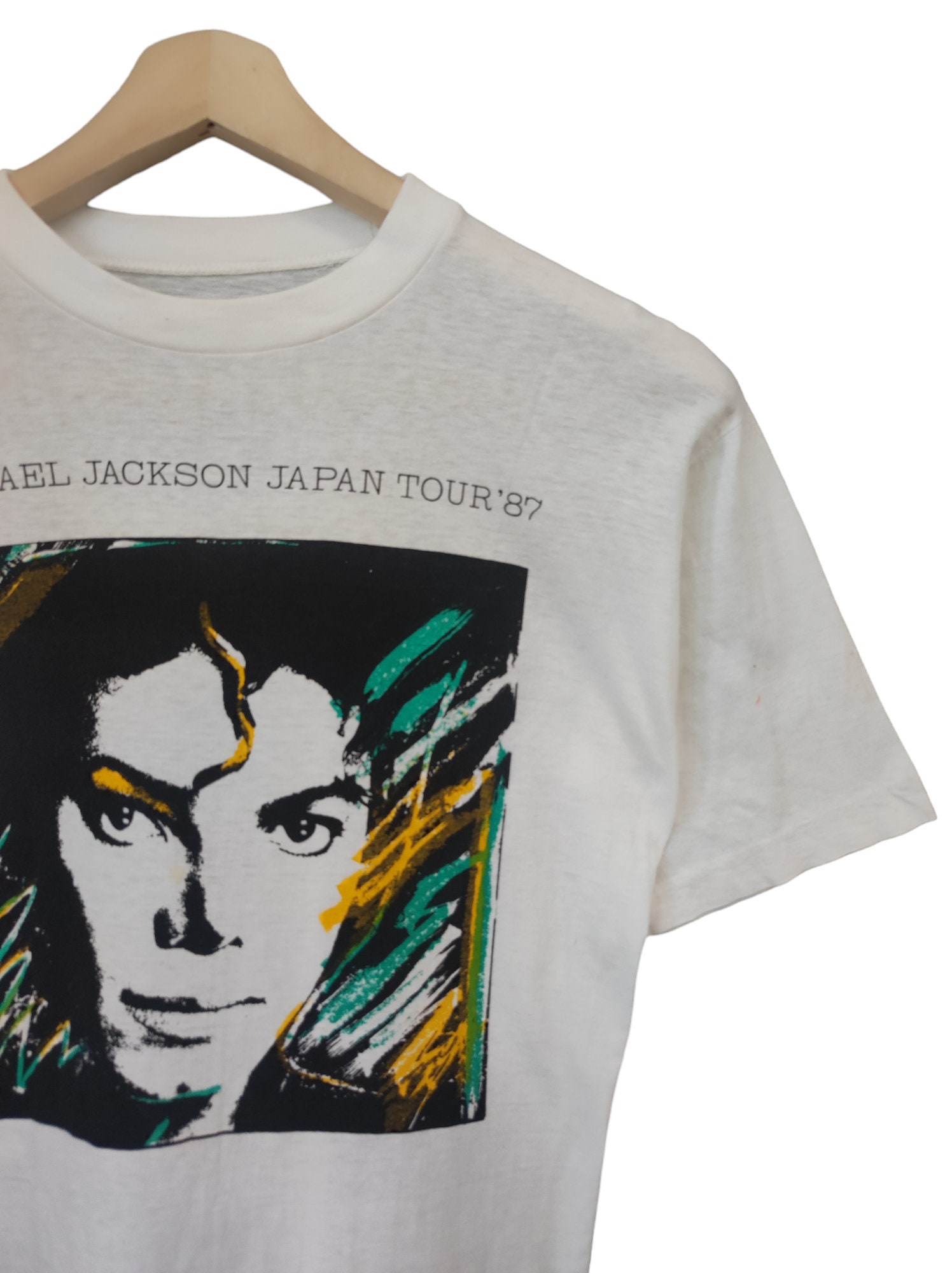 Vintage 1987 Official Michael Jackson Tour Micheal Jackson King of
