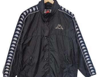 kappa ビンテージ ウェア Vintage Kappa Orange Track Jacket - Side Tape Windbreaker