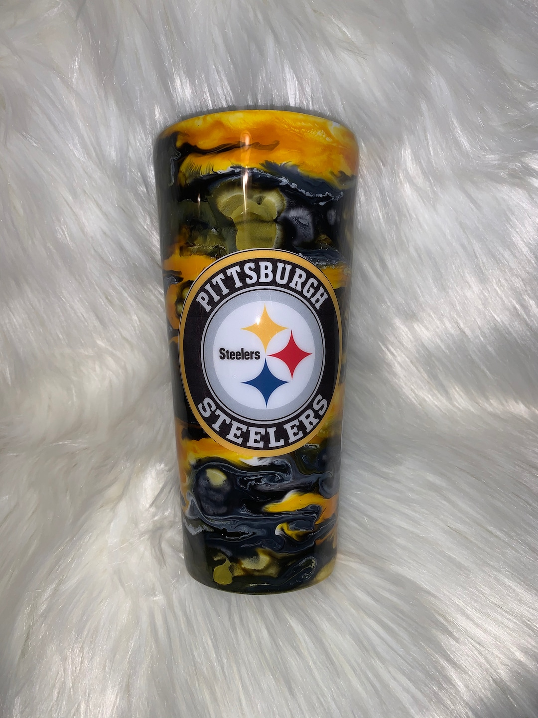 Pittsburgh Steelers Stainless Steel Tumbler - Etsy