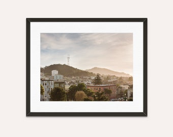 San Francisco Photography Print, Sutro Tower Art, San Francisco Architecture, San Francisco Photo, Sutro Tower Art Print, San Francisco Art