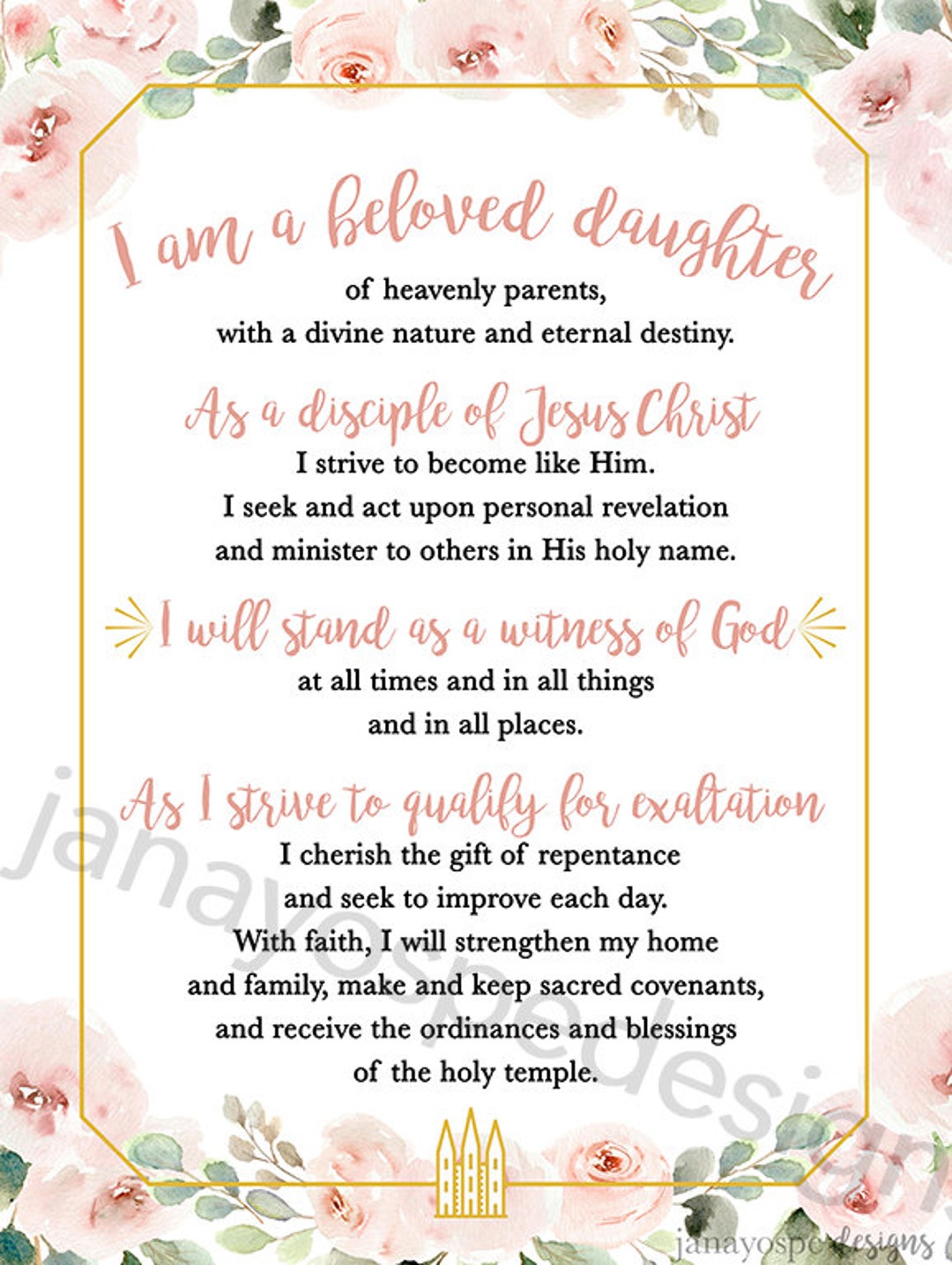 New Young Women Theme Etsy