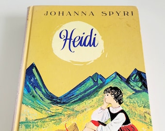 Heidi, tapa dura, 1984, por Joanna Spyri