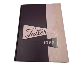 Winthrop Women's College Tather 1963 Yearbook Annual Rock Hill South Carolina