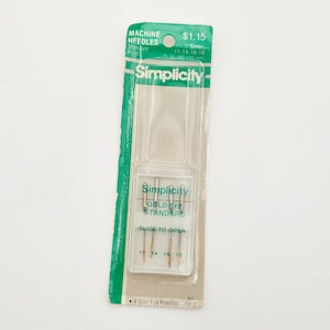 Simplicity Gold Eye Standard Point Machine Needles 11-14 16-18