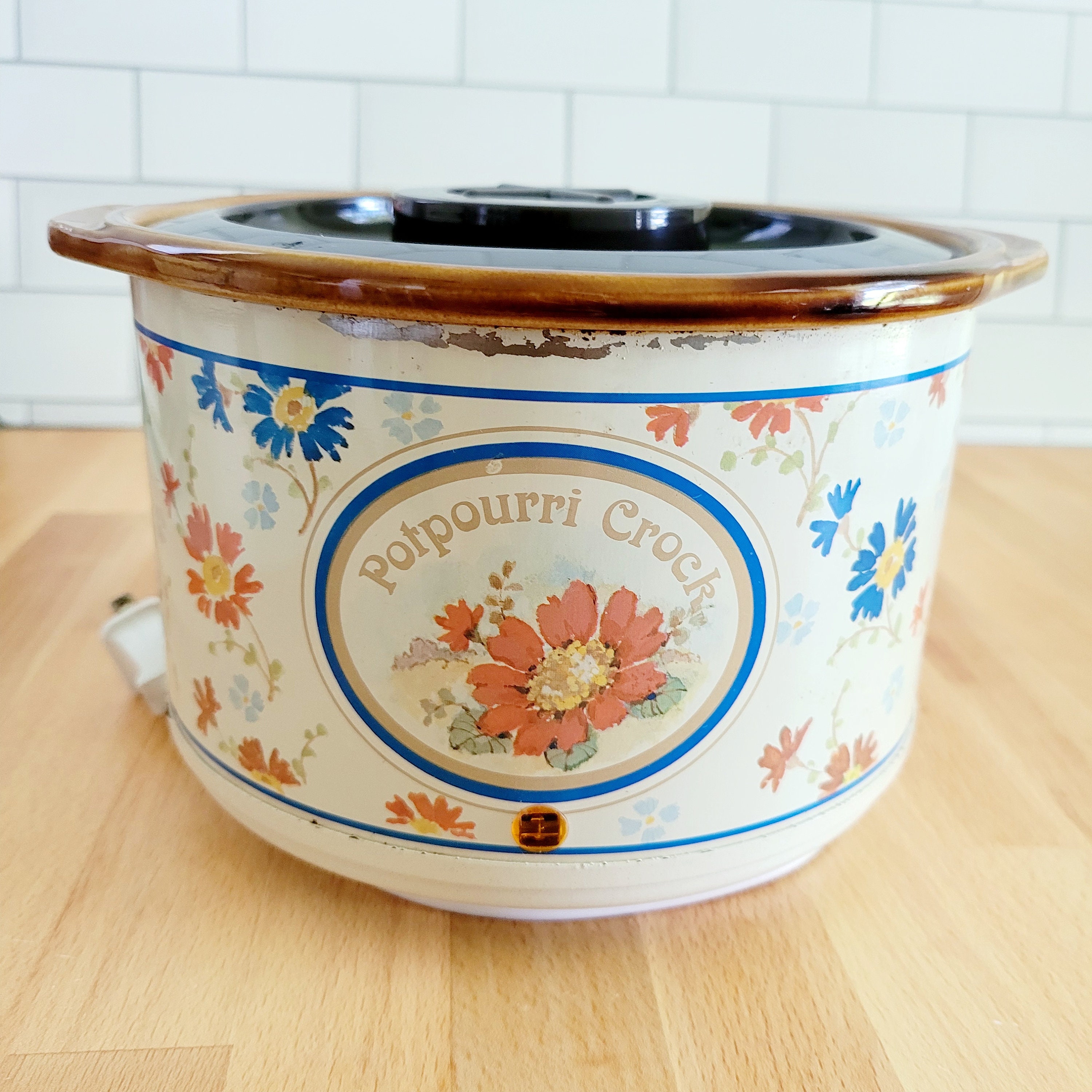 Vintage small electric potpourri crock and 50 similar items