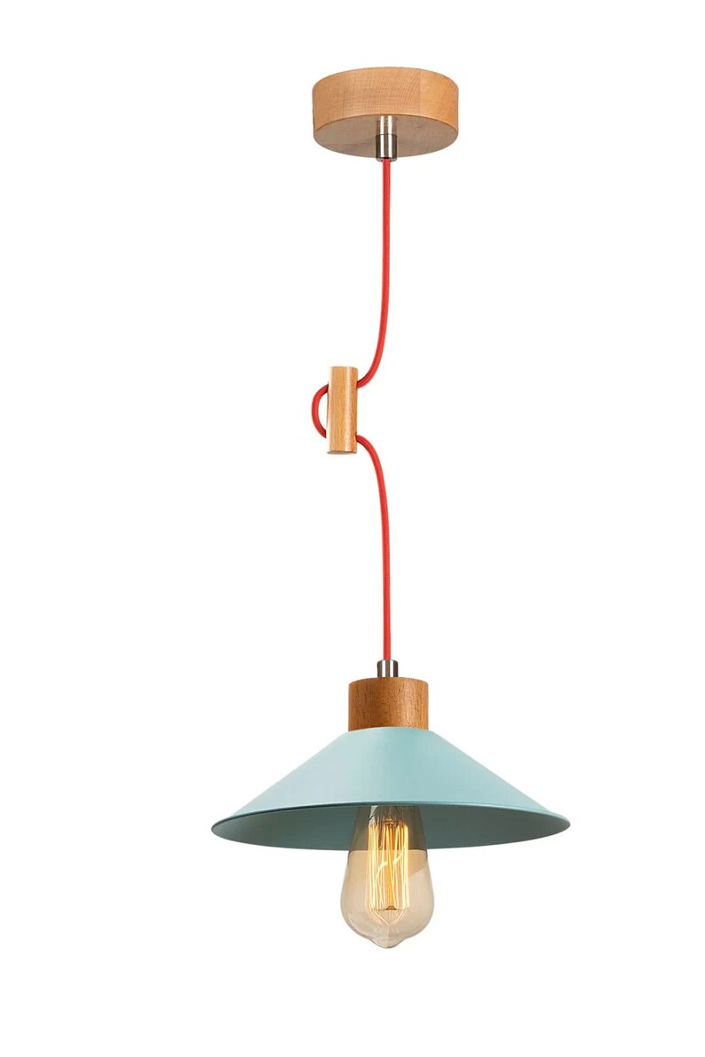 PENDANT LIGHT Metal Wood Light Pendant Lighting Bar Shop Etsy