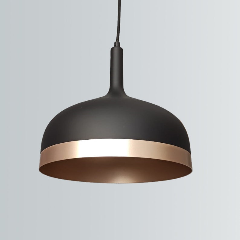 DOME PENDANT LIGHT Gold Light Pendant Lighting Kitchen Etsy