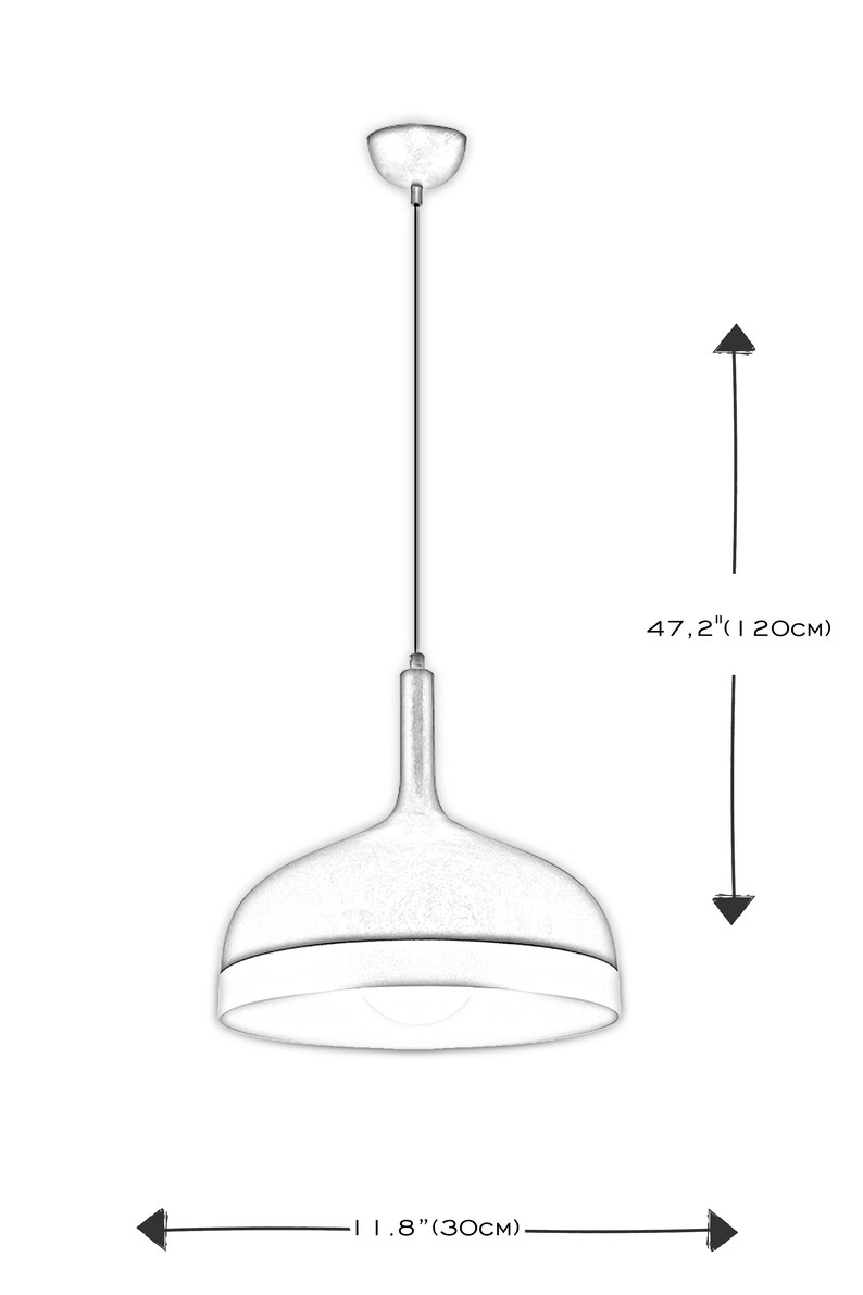 DOME PENDANT LIGHT Gold Light Pendant Lighting Kitchen Etsy