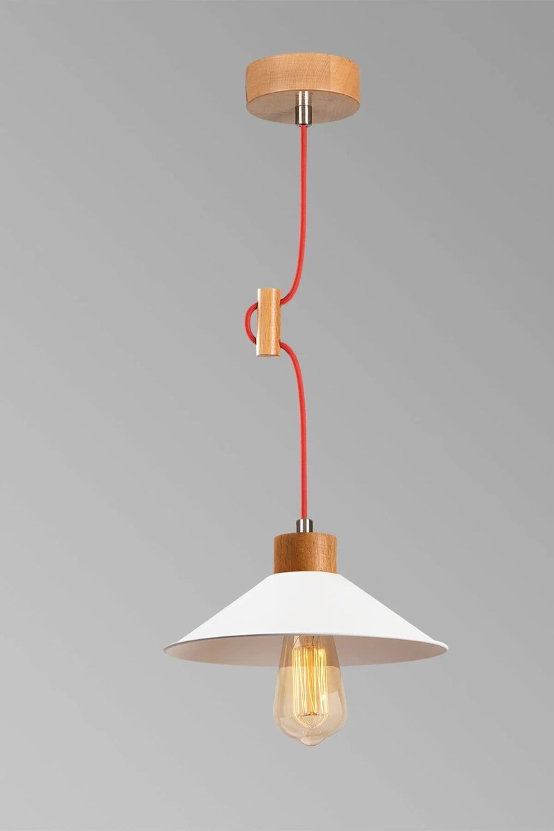 PENDANT LIGHT Metal Wood Light Pendant Lighting Bar Shop Etsy