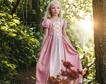 Girl Princess dress, Princess Costume,Renaissance Medieval Dress,Retro Gown,Birthday Party Dress,Ball Gown,Dress Up,Fantasy Gown,Fairy dress