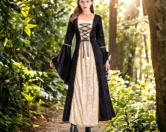 Renaissance costumes, medieval women's dresses,victorian costumes, cosplay women's clothing, Court clothing,Retro clothing,Red,Black,Blue