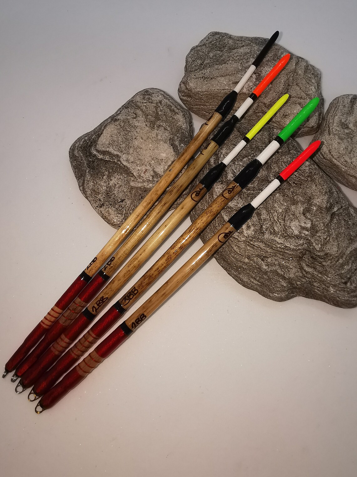 FLADEN Fishing - A Set Of 30 Assorted Loaded Waggler Floats Classic Clear Crystal With Hi-Viz Red Tips (13cm To 23cm) - For Most Types Of Coarse Fishing [40-068] - Online Marketplace