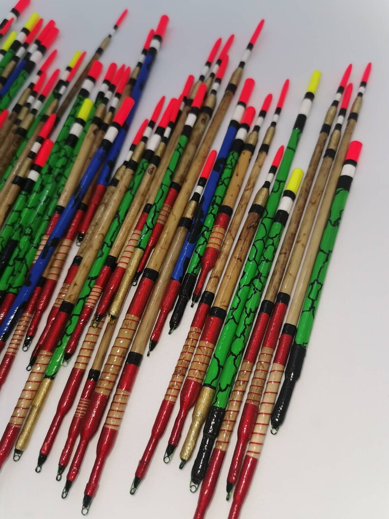 X60 Handmade Fishing Floats Vintage Traditional x30 scorched Etsy